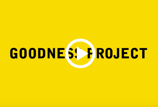Video about the Goodness Project
