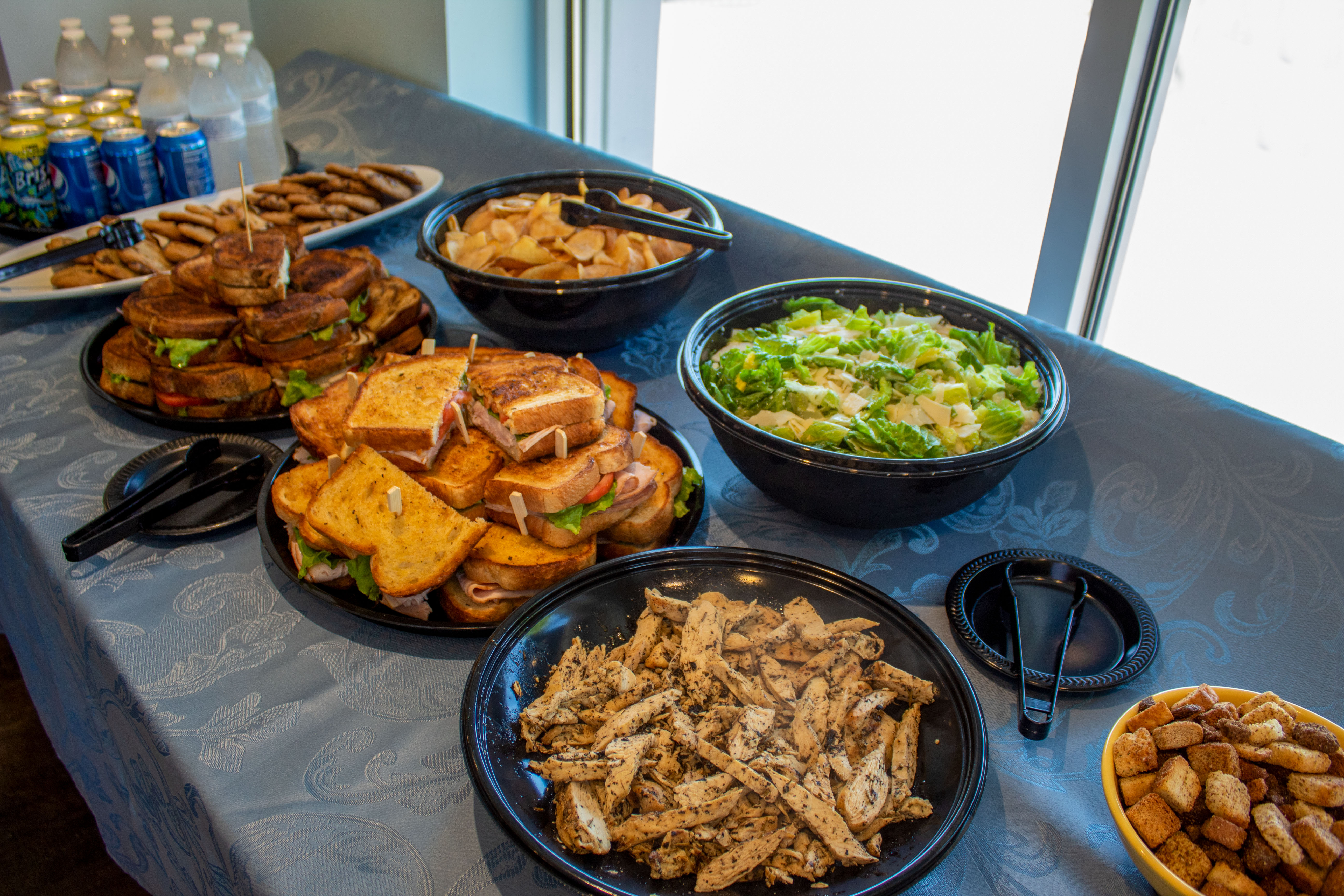 CK Catering Food on display