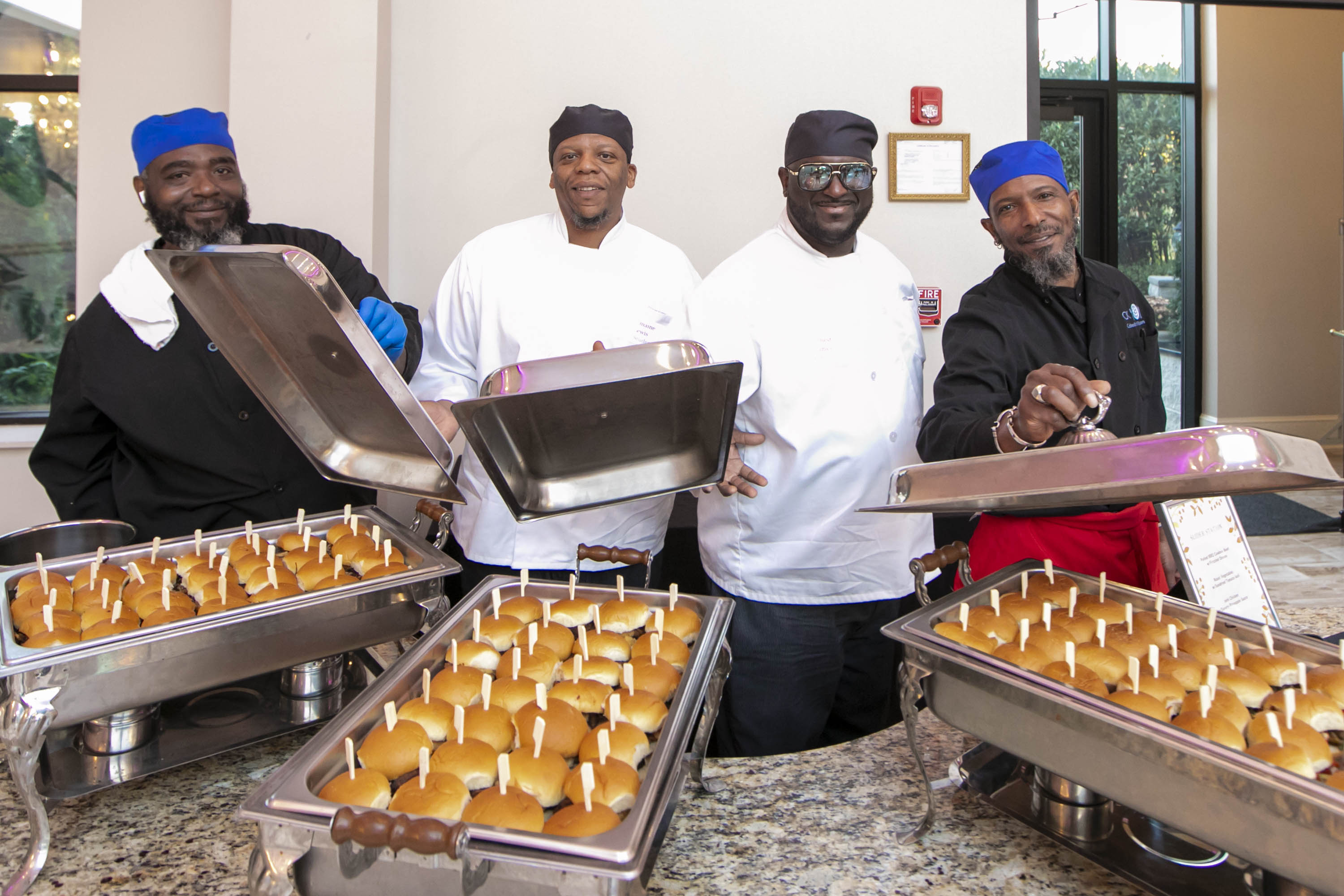 CK Catering Food on display